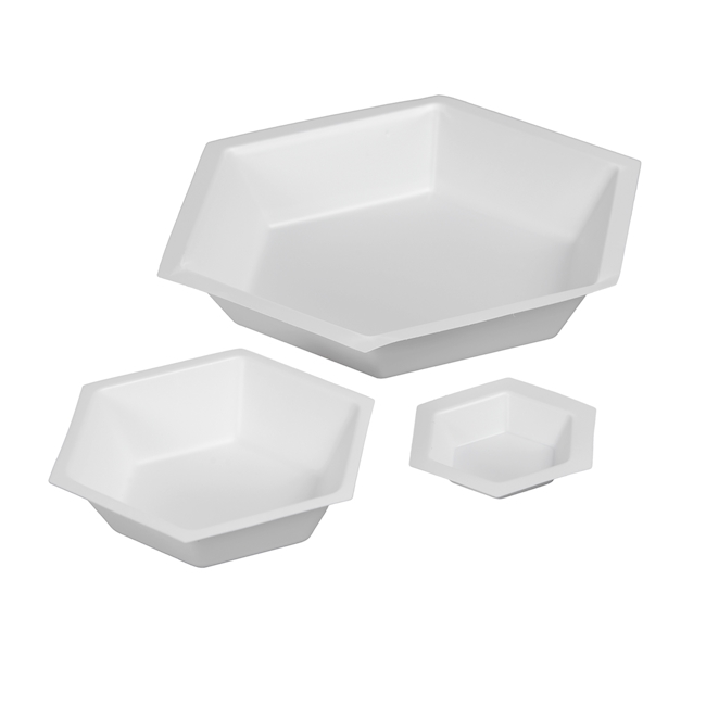 Weigh boats hexagonal 38x25x9mm